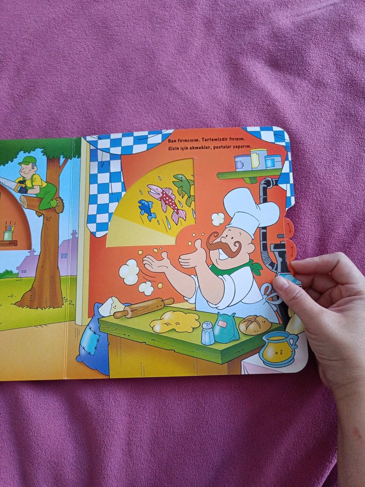 Meslekler Çevir ve Bul Kitabı - Görsel 3