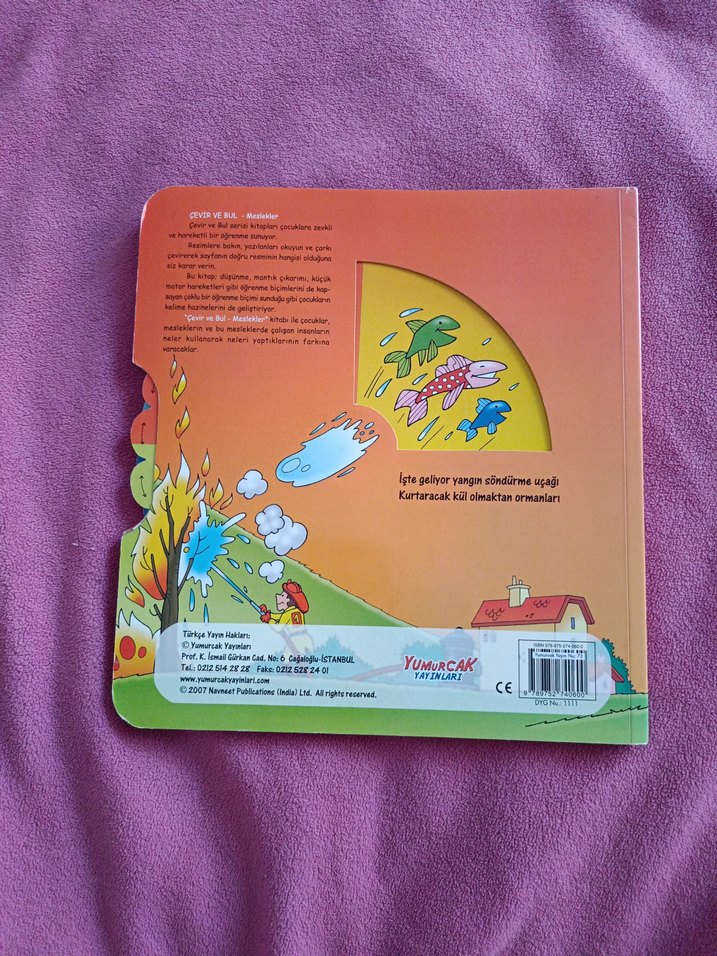 Meslekler Çevir ve Bul Kitabı - Görsel 2