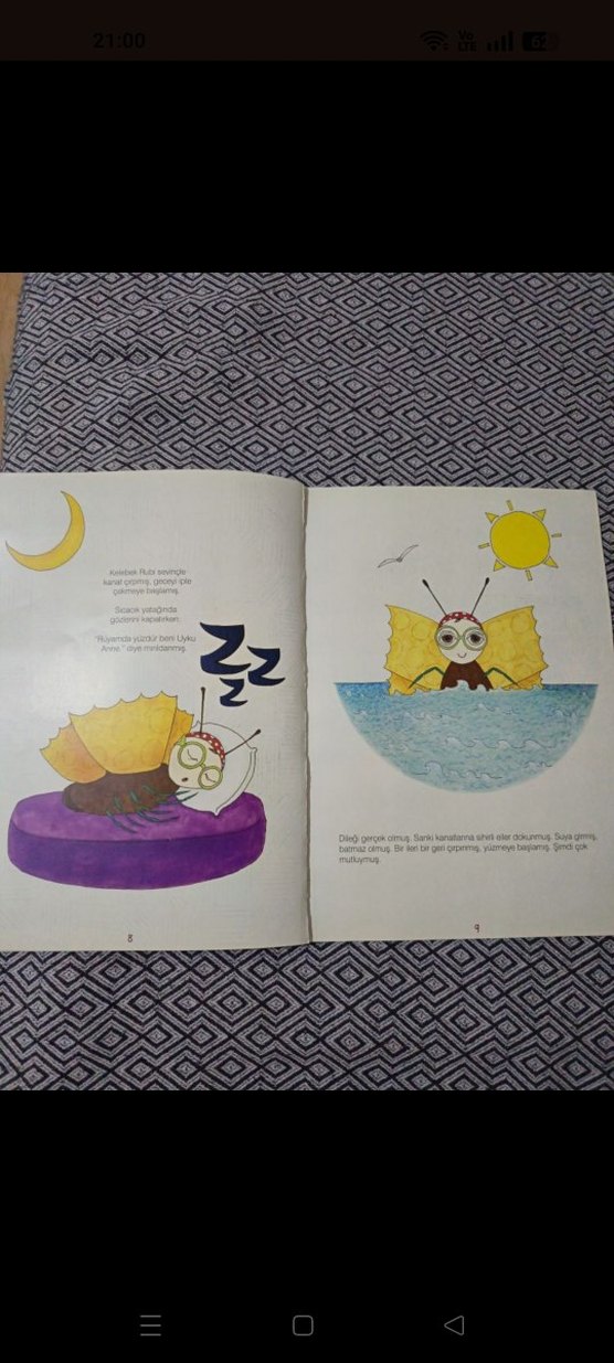 Yüzen Kelebek Çocuk Kitabı - Görsel 4