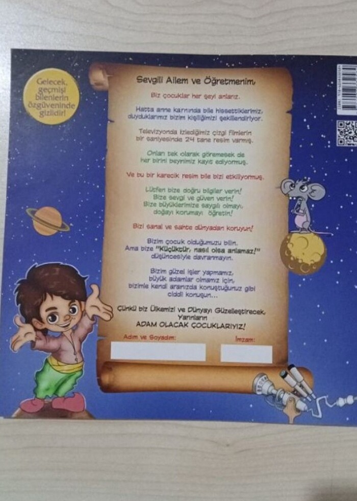 Adam olmuş çocuklar Ben Biruni kitap - Görsel 2