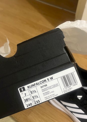 Adidas Siyah kadın Koşu Ayakkabısı - Görsel 2