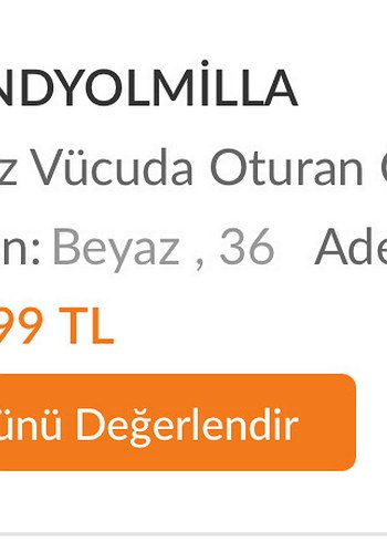 Uzun Kollu Beyaz elbise - Görsel 2