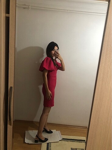 Trendyol & Milla Trendyolmilla fuşya elbise