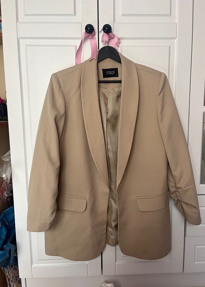 Sütlü kahve blazer - Görsel 3