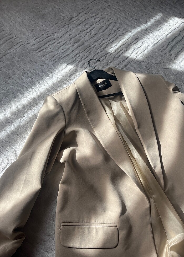 Sütlü kahve blazer - Görsel 5