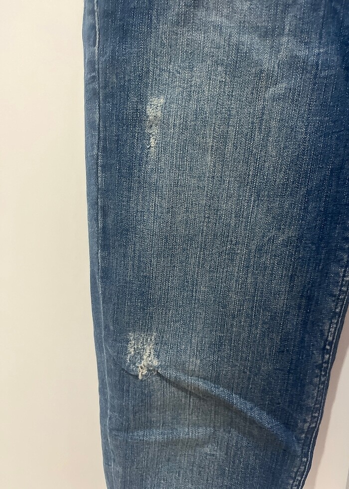 Oxxo yırtık kot pantalon - Görsel 5