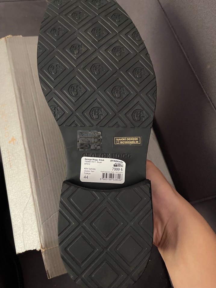 Siyah Erkek Klasik Hakiki deri - Görsel 2