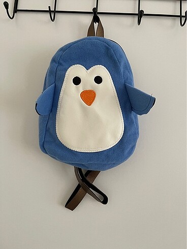 mor penguen çocuk çantası - Görsel 8