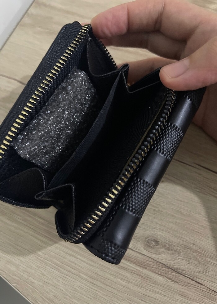 siyah şık cüzdan - Görsel 4