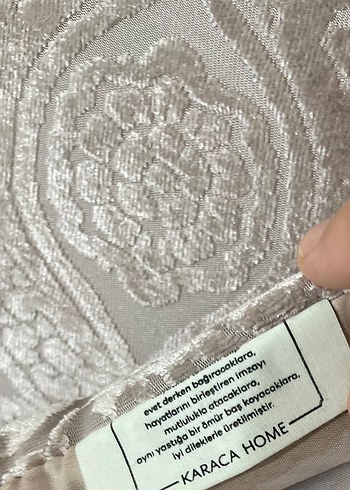 Gül kurusu Karaca Yatak Örtüsü - Görsel 3