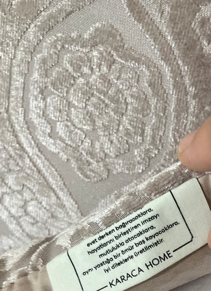 Gül kurusu Karaca Yatak Örtüsü - Görsel 3