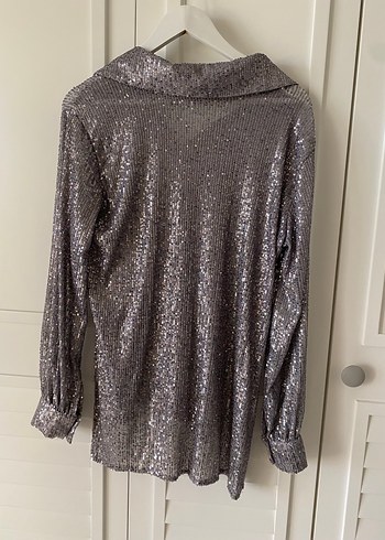 Kadın payet gömlek - Görsel 4