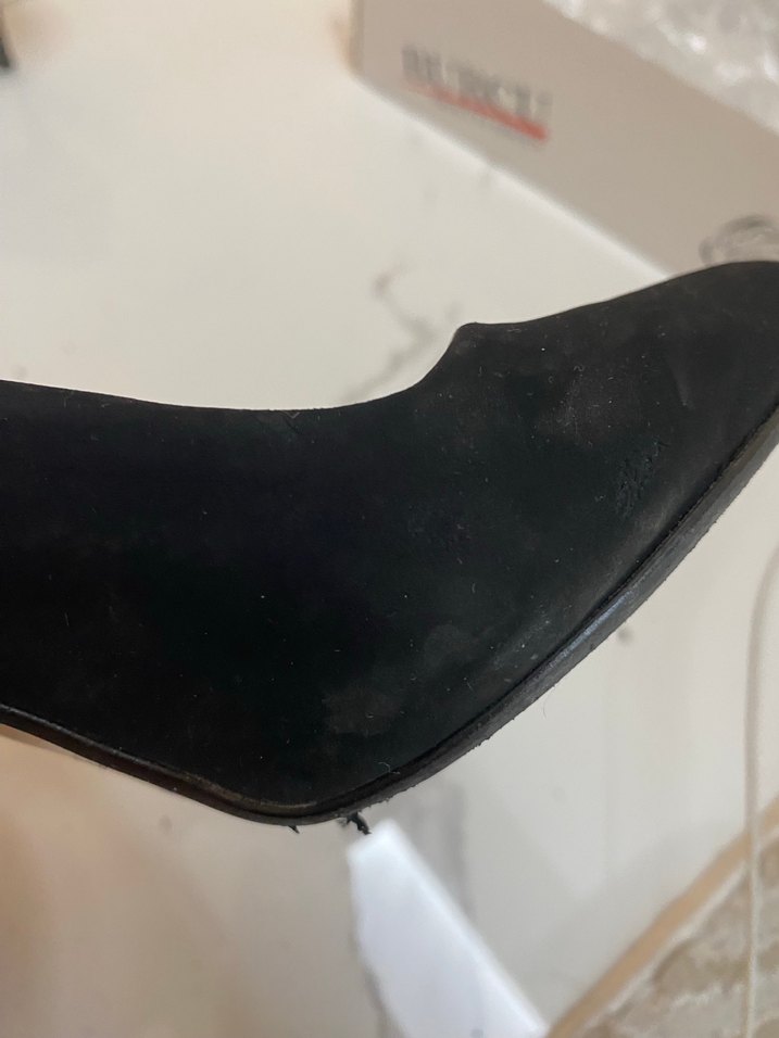 Siyah Stiletto Topuklu Kadın Ayakkabı - Görsel 3