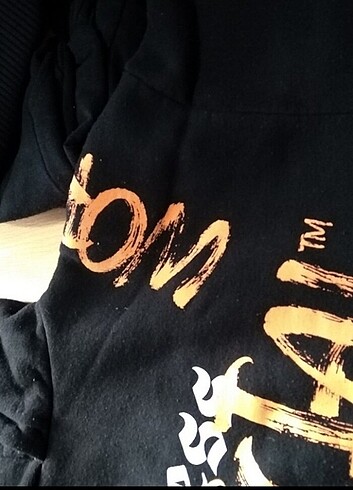 m Beden Sweatshirt kapşonlu kalın