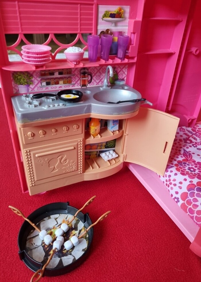 Barbie karavan seti - Görsel 2