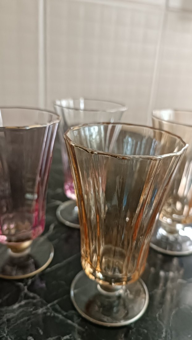 Paşabahçe 6'lı Pastel Renkli Su Bardağı Seti - Görsel 4