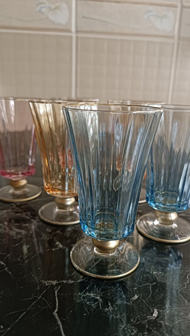 Paşabahçe 6'lı Pastel Renkli Su Bardağı Seti - Görsel 2