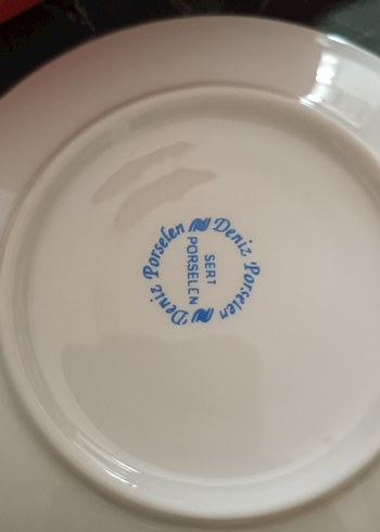 Vintage Çiçek Desenli Porselen Fincan - Görsel 8