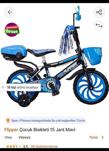 Flipper Çocuk Bisikleti