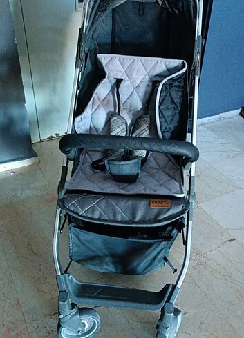 0 - 13 kg Beden gri Renk Kraft Kabin Boy Bebek Arabası
