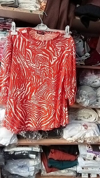 Bayan kısa kollu yarım buluz