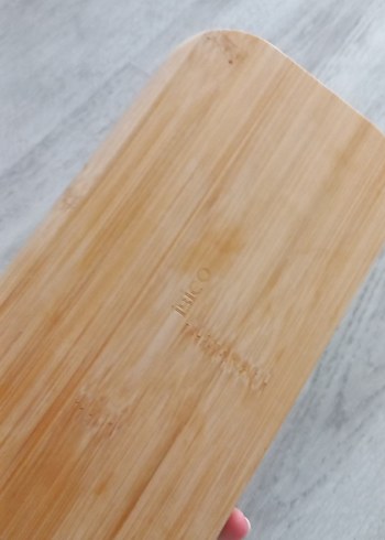 Bohem Tarzı 3 Bölmeli Ahşap Servis Tabağı bambu - Görsel 2