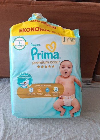 Prima Premium Care Bebek Bezi No:1, 66Adet