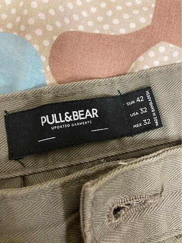 42 Beden Pull&Bear Pilili Pantolon