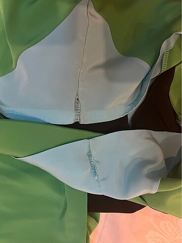 Yeşil elbise - Görsel 7