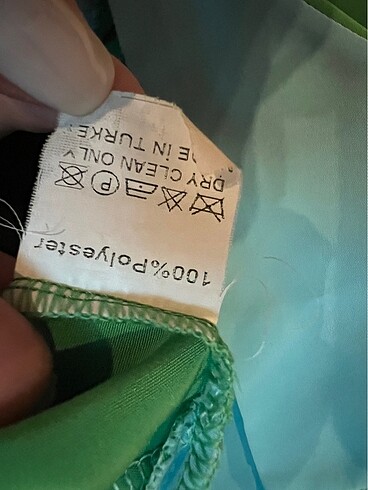 Yeşil elbise - Görsel 8