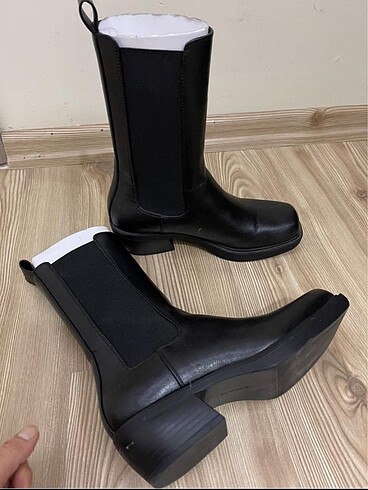 Bershka Siyah bot 
