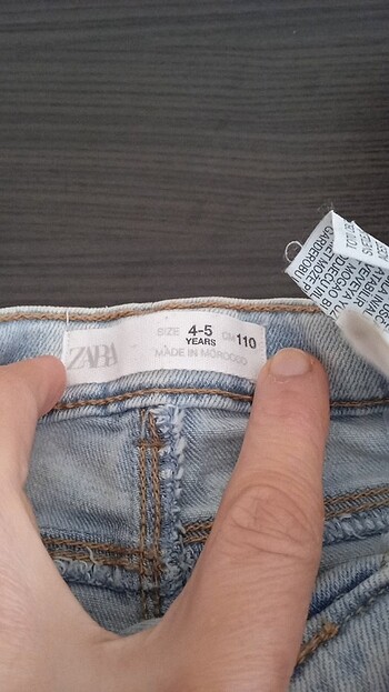 4 Yaş Beden Kot pantolon