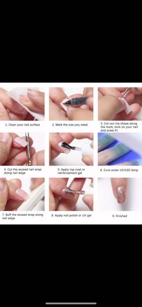 Tırnak onarıcı bant - Görsel 3