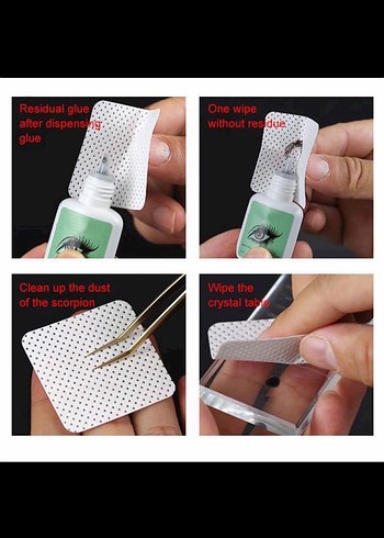 Tüysüz mendil 100lü - Görsel 3