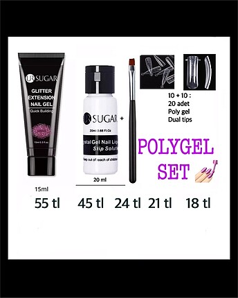 Polygel set