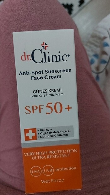 Dr clinic güneş kremi 