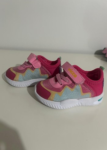 Vicco Kız Çocuk Pembe Velcro Spor Ayakkabı