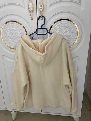 m Beden ten rengi Renk Fermuarlı sweatshirt