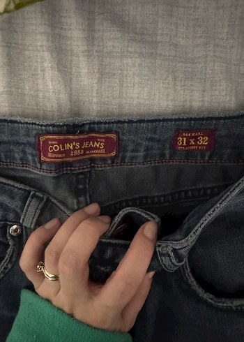 Gri Regular Fit Denim Erkek Kot Pantolon - Görsel 3