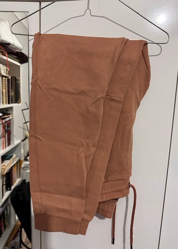 Bej Süet Erkek Salaş Eşofman - Görsel 3