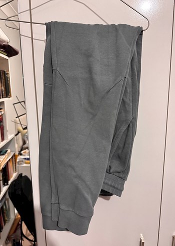 Gri erkek Rahat Kesim Midi Eşofman - Görsel 4