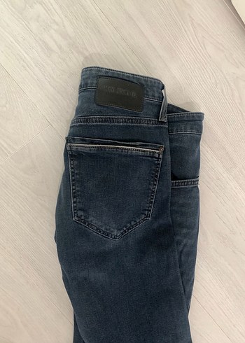 30 Beden lacivert Renk Erkek Lacivert Normal Kesim Denim Jean