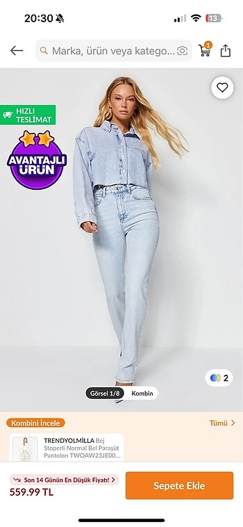 s Beden mavi Renk Kadın açık mavi jean