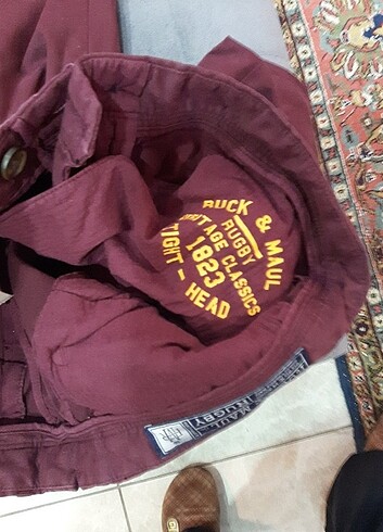 32 Beden bordo Renk Ruck maul 32 beden pantolon