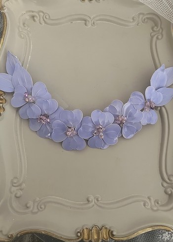 Bohem Çiçek Saç Aksesuarı Gelin Tacı - Görsel 3