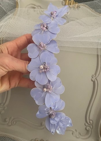 Bohem Çiçek Saç Aksesuarı Gelin Tacı - Görsel 5