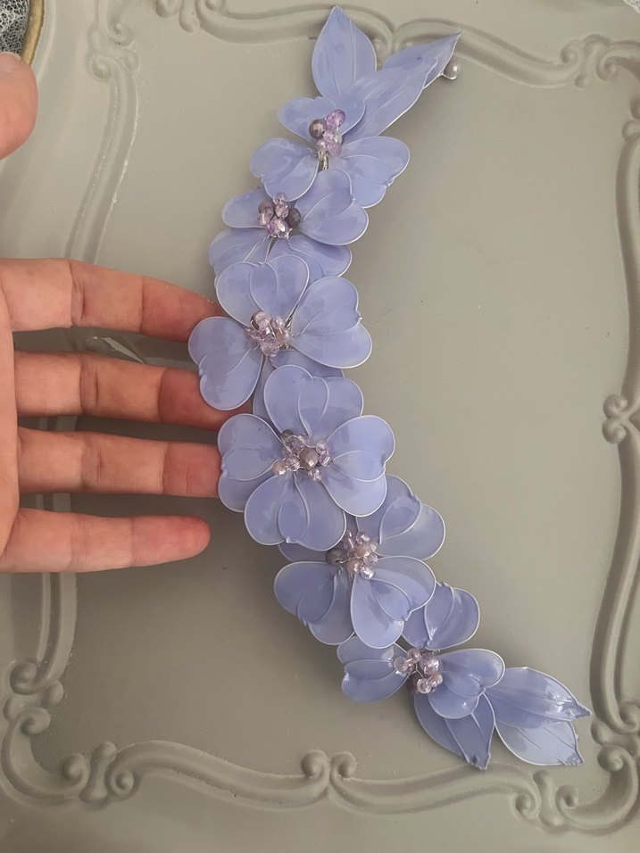 Bohem Çiçek Saç Aksesuarı Gelin Tacı - Görsel 2