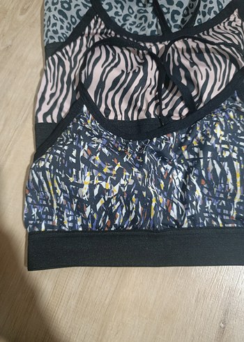 s Beden 4 Adet Pedli Spor Sütyeni