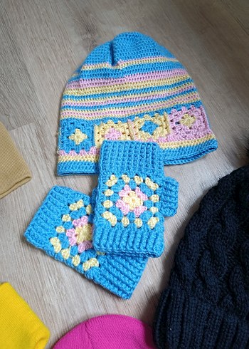 Kadın Renkli Örgü Bere Çeşitleri - Görsel 4