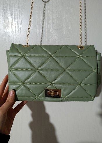 Çağla Yeşili Çanta - Görsel 2